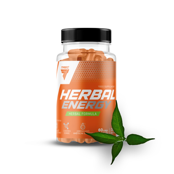 Trec Herbal Energy suplement diety, 120 kaps./1 opak.