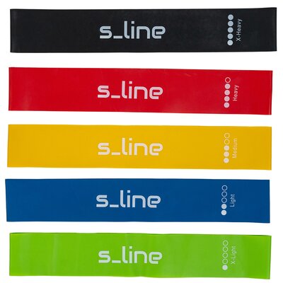 Zestaw gum do ćwiczeń S_LINE SA004