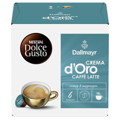 Kapsułki NESCAFE Dallmayr Crema D Oro Caffe Latte do ekspresu Nescafe Dolce Gusto