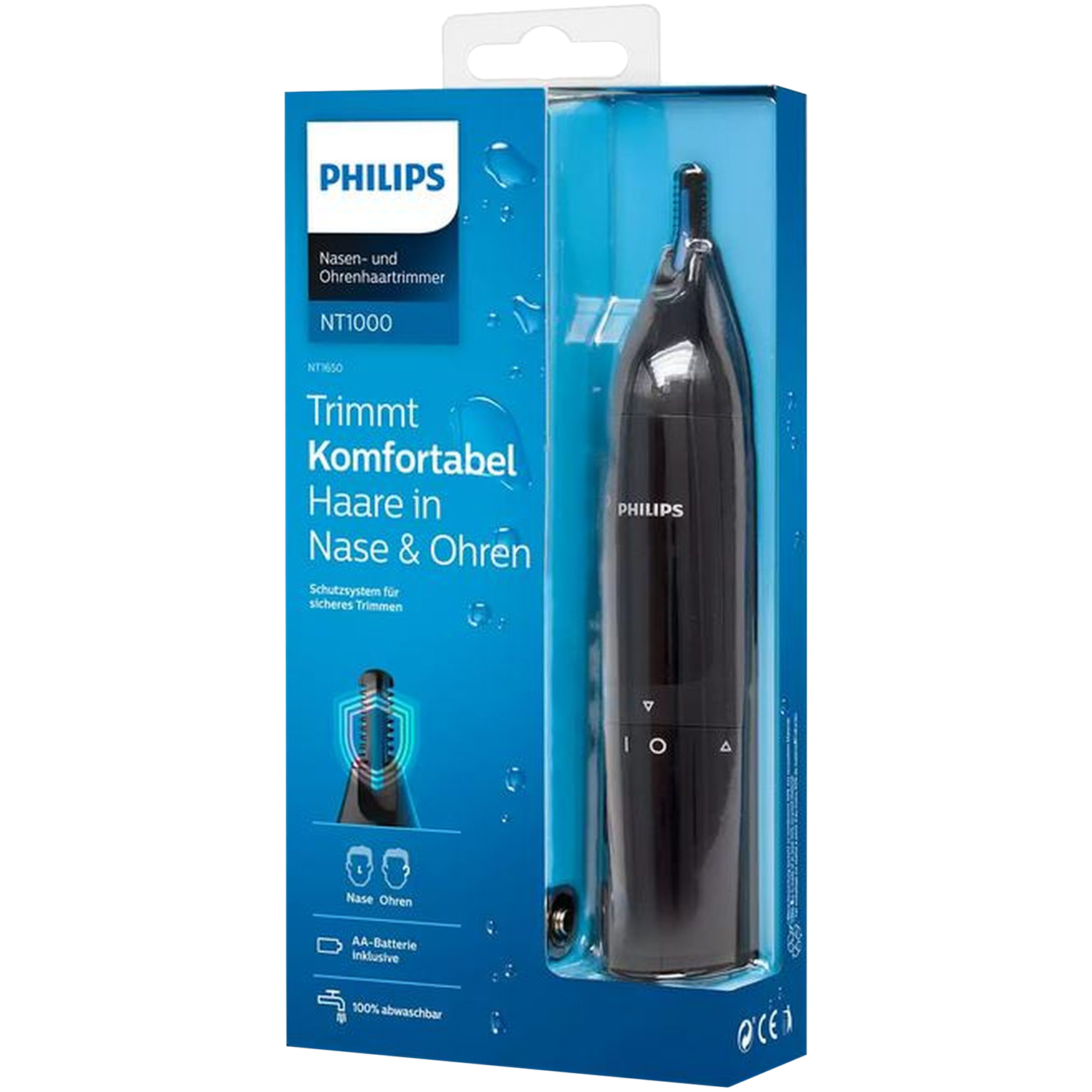 Philips NT1650/16 trymer do uszu i nosa, 1 opak.