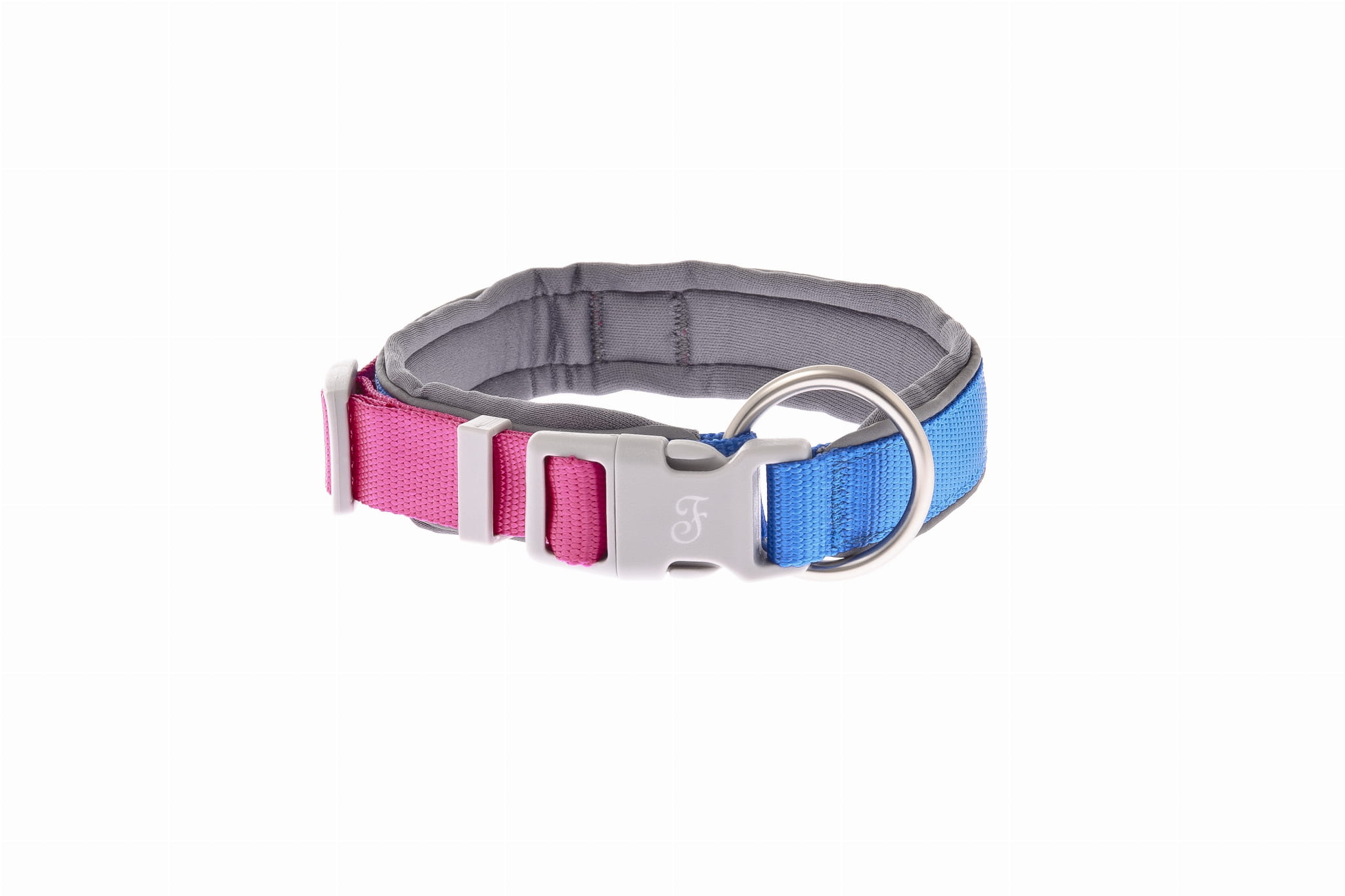 Ferribiella Obroża dla psa Nodo fuksja