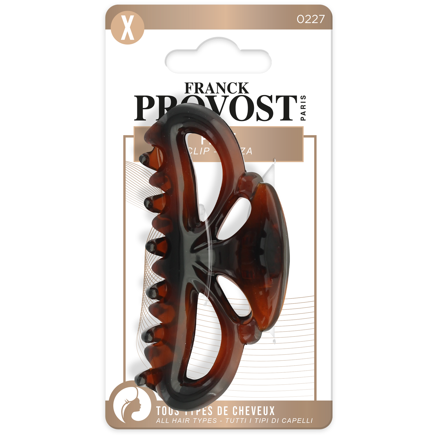 Franck Provost klamra do włosów, 1 szt.
