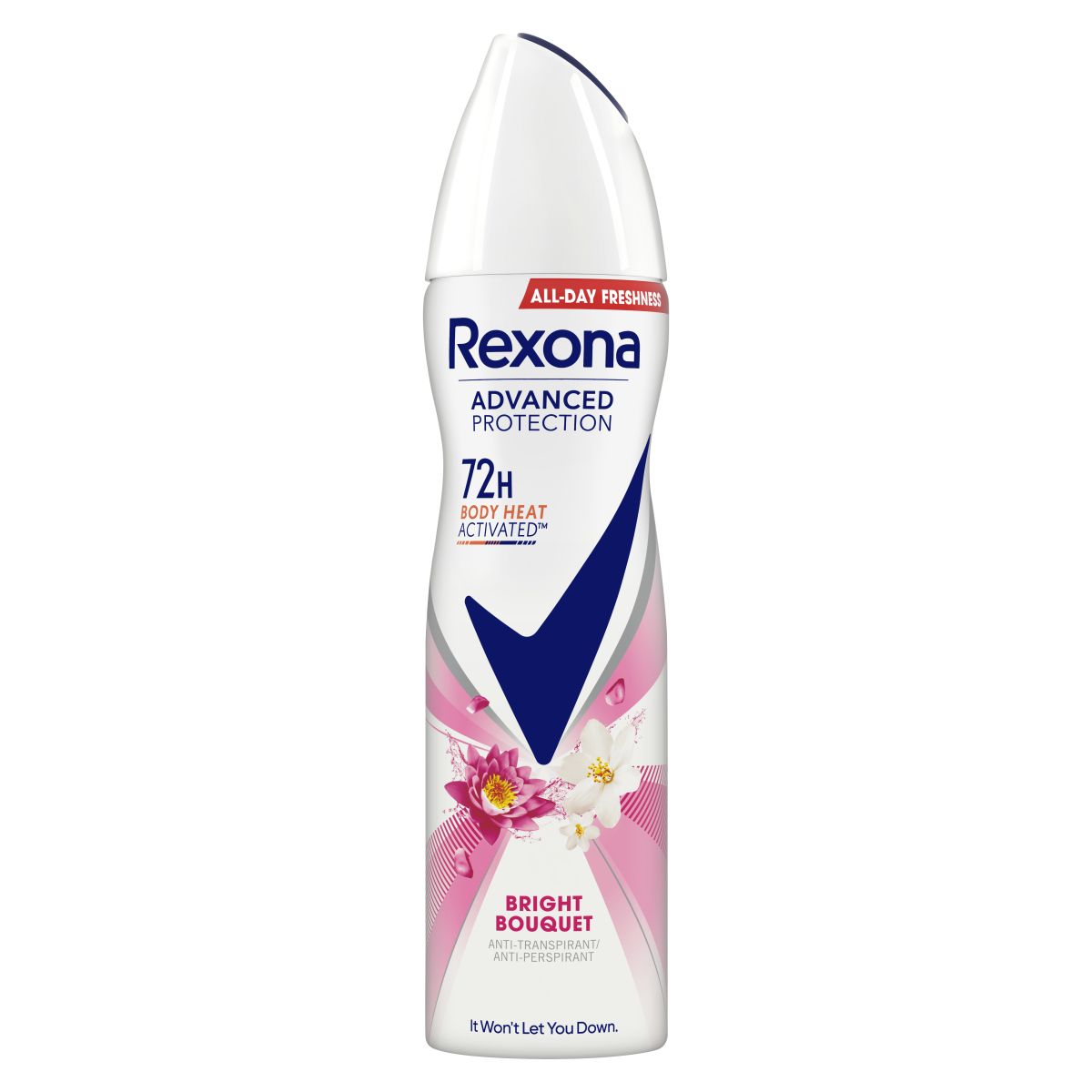 Rexona Bright Bouquet antyperspirant w sprayu damski, 150 ml
