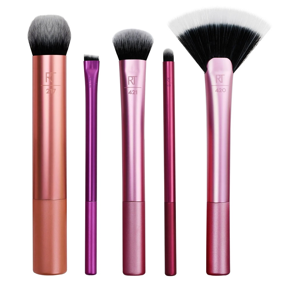 Real Techniques Artist Essentials zestaw: pędzle do makijażu, 5 szt.