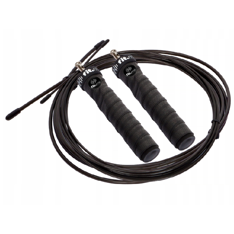 Fit.me skakanka bokserska czarna, 1 szt.