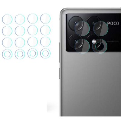 Szkło hybrydowe na obiektyw 3MK Lens Protection do Xiaomi Poco X6 Pro 5G