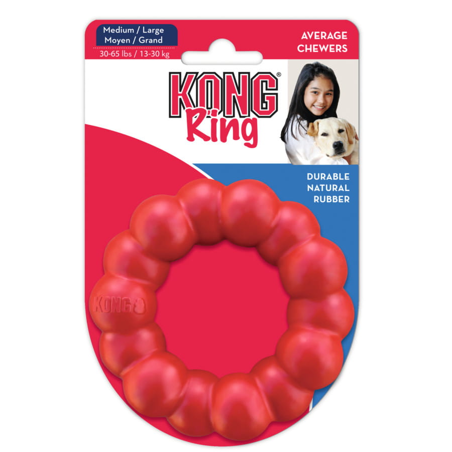 KONG® Ring zabawka dla psa rozmiar M/L