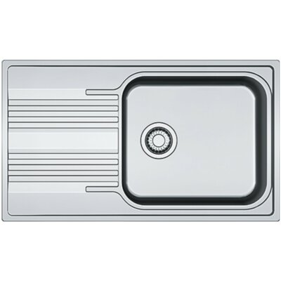 Zlewozmywak jednokomorowy z ociekaczem FRANKE Smart SRL 611-86 XL 101.0368.324 Len 50x86