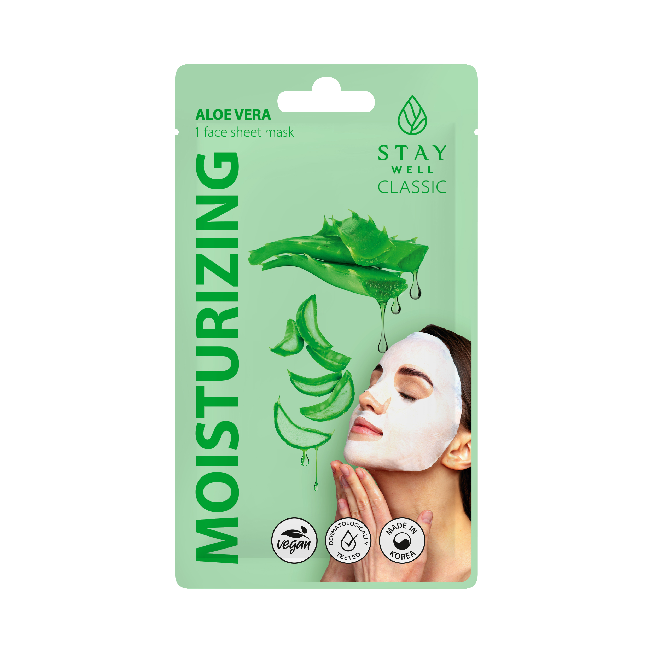 Stay Well Moisturizing nawilżająca maska do twarzy, 22 g