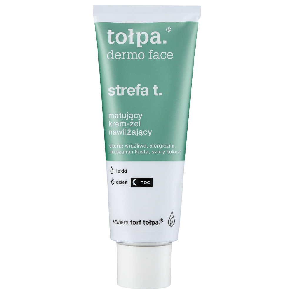 Tołpa Dermo Face Strefa T matujący krem-żel nawilżający do twarzy, 40 ml