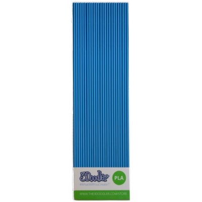 Filament 3DOODLER Create i Pro PLA, Średnica 3 mm, 0.06 kg (25 szt.) Niebieski