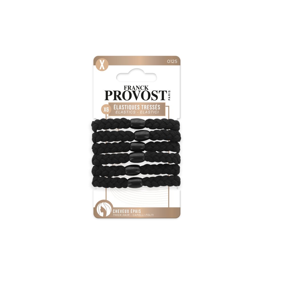 Franck Provost gumki do włosów, 6 szt./1 opak.