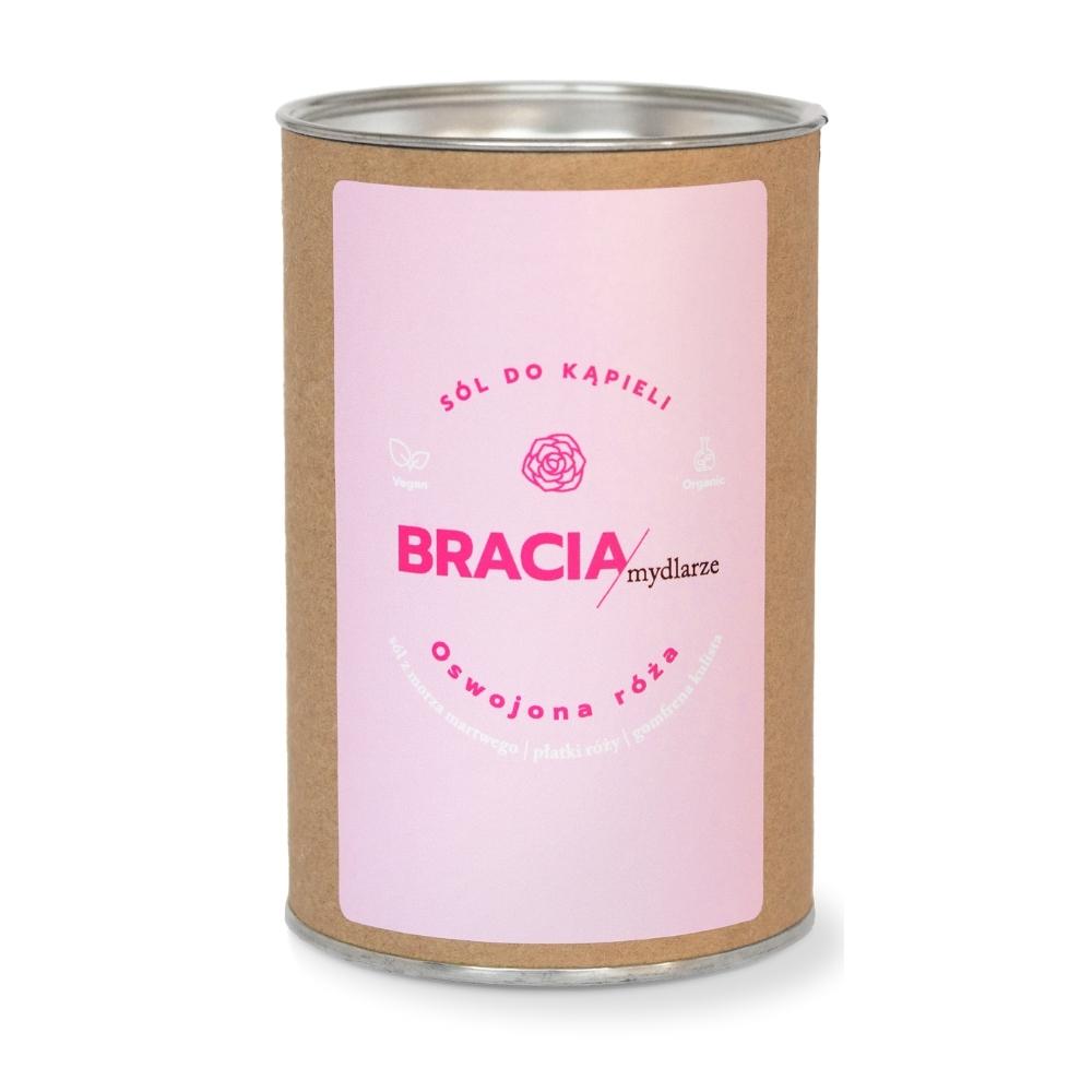 Bracia Mydlarze sól do kąpieli oswojona róża, 300 g