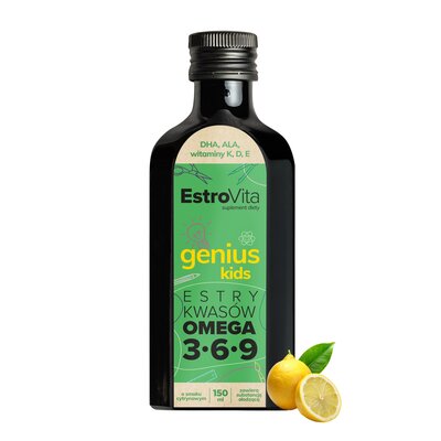 Olej Omega 3-6-9 ESTROVITA Genius Kids (150 ml)