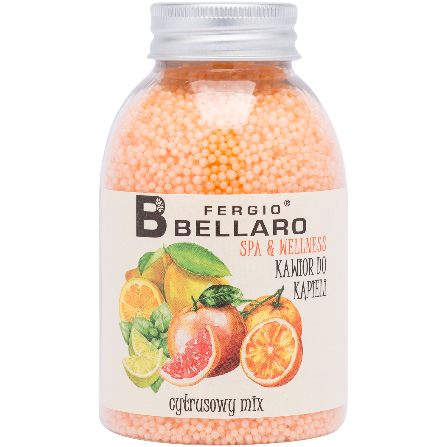 Fergio Bellaro Cytrusowy mix kawior do kąpieli, 190 g