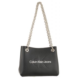 Torebka Calvin Klein Sculpted Shoulder Bag24 Mono Black/Metallic Logo K60K607831 0GL