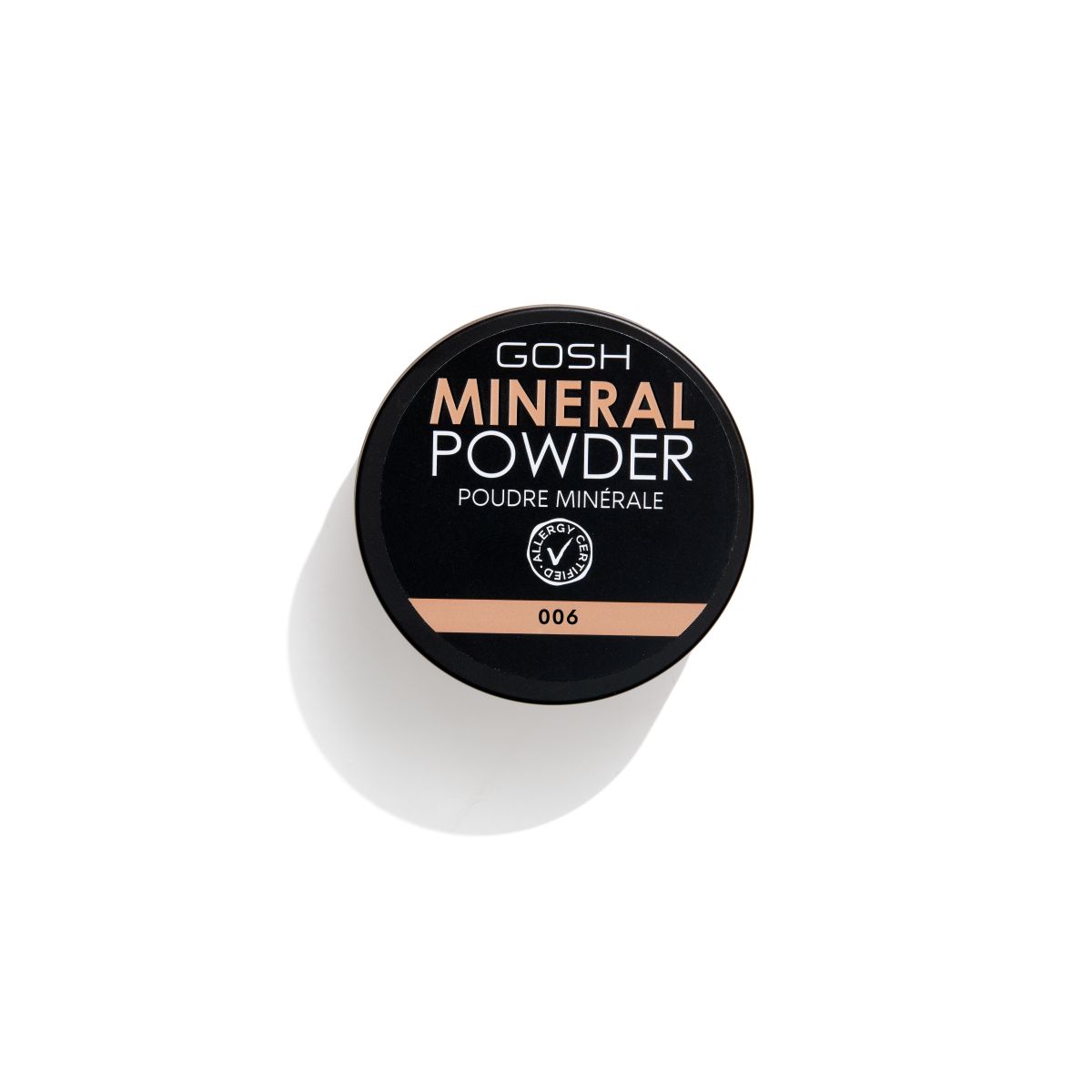 Gosh Copenhagen Mineral Powder puder sypki do twarzy honey 006, 08 g