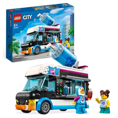 LEGO 60384 City Pingwinia furgonetka ze slushem