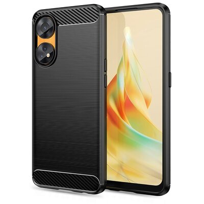Etui TECH-PROTECT TPUCarbon do Oppo Reno 8T 4G/LTE Czarny