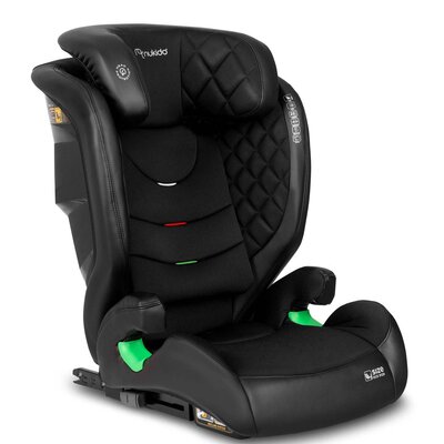Fotelik samochodowy NUKIDO Louis i-Size 100-150 cm (15-36 kg) Czarny