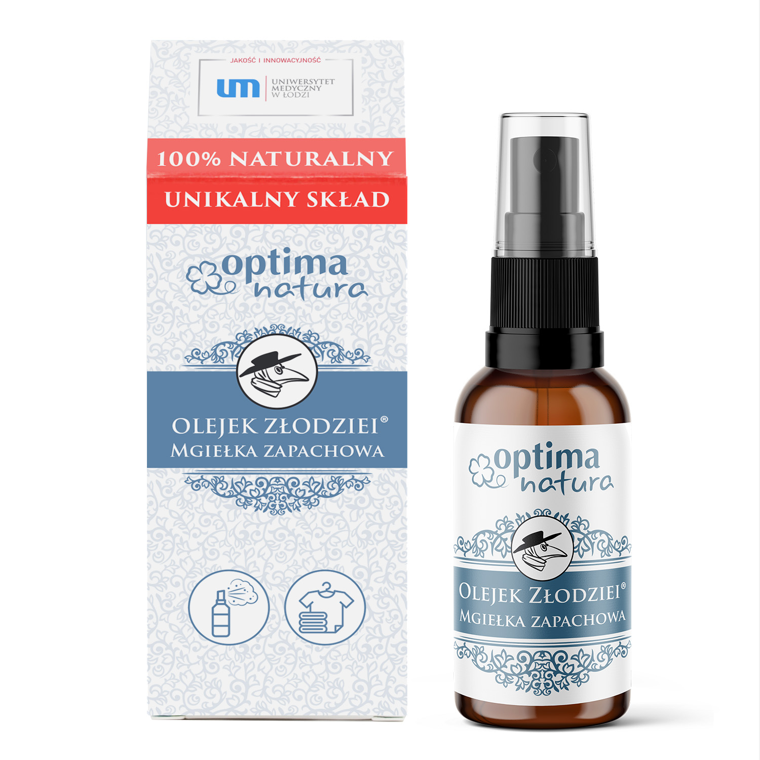 Optima Natura Olejek Złodziei mgiełka zapachowa z Olejkiem Złodziei, 50 ml