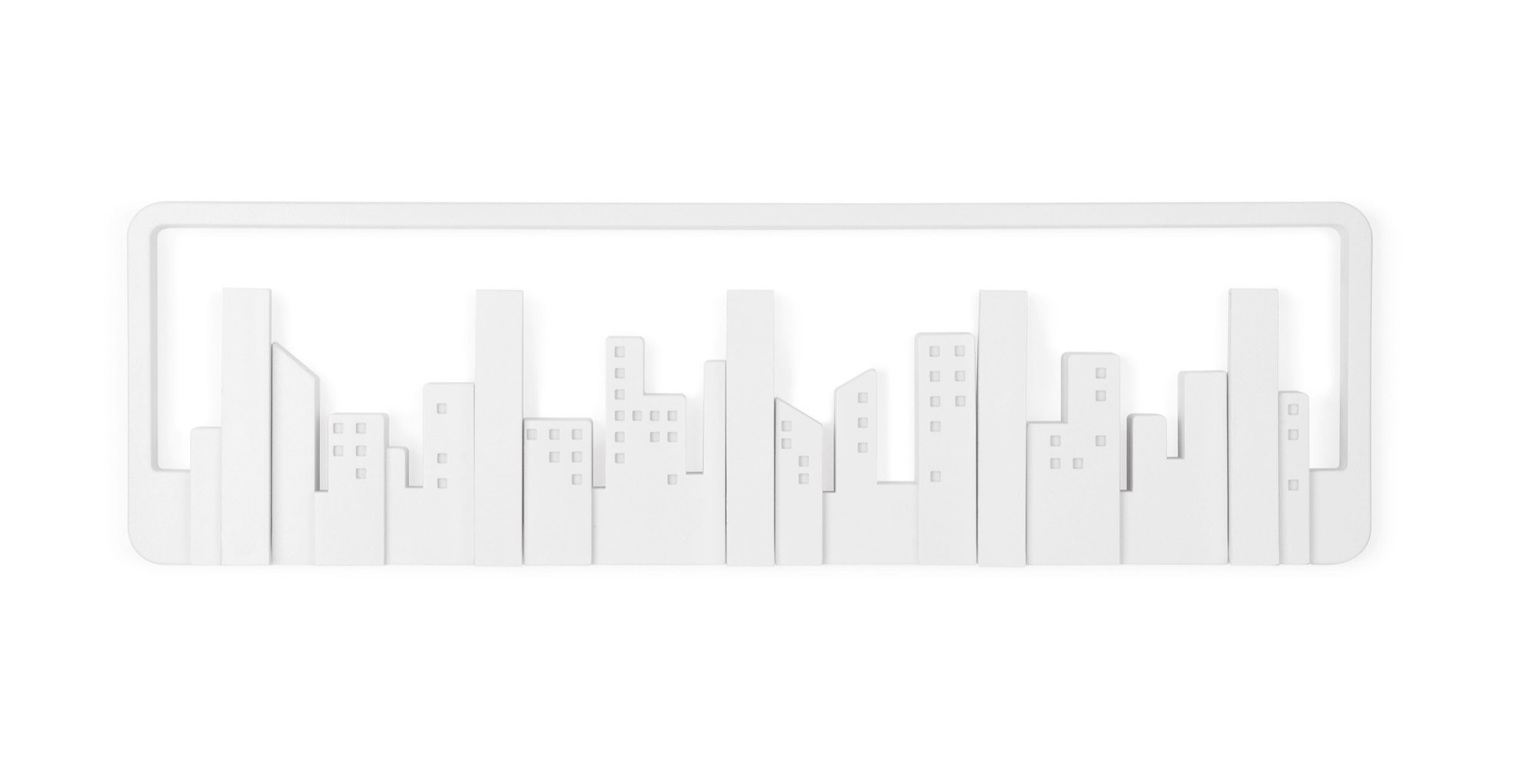 Umbra - Wieszak na ubrania Skyline Biały