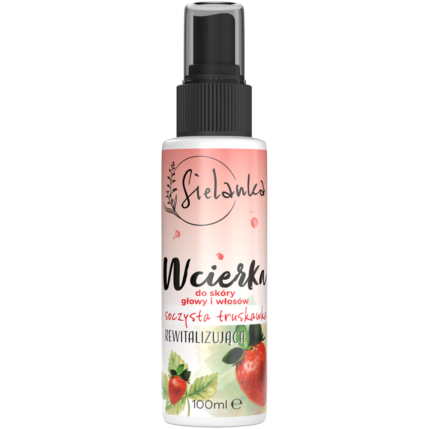 Sielanka Soczysta Truskawka rewitalizująca wcierka do włosów i skóry głowy, 100 ml