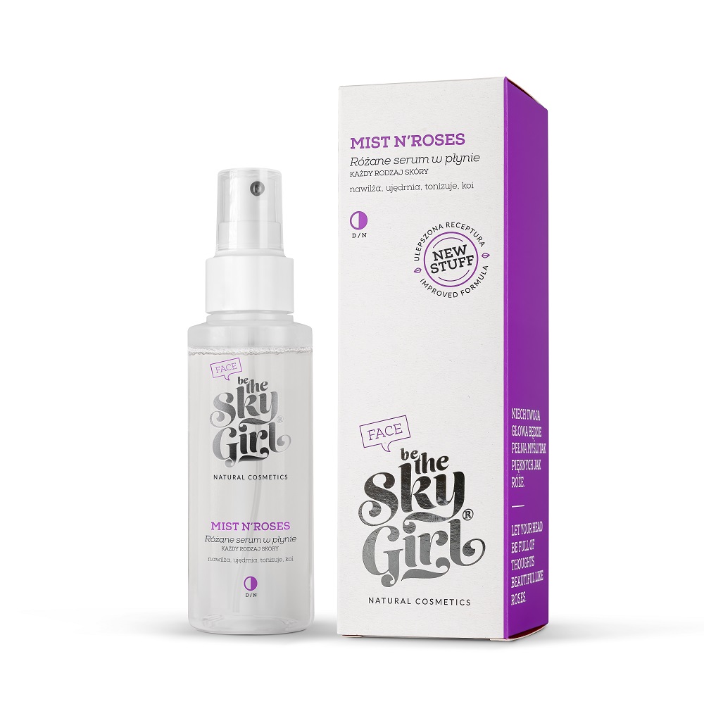 Be The Sky Girl Mist n'Roses różane serum do twarzy w płynie, 100 ml
