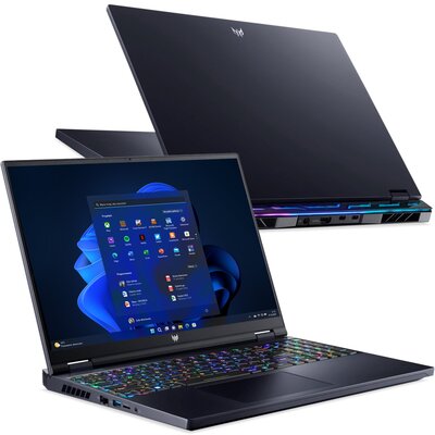 Laptop PREDATOR Helios PH16-71-70NJ 16" IPS 165Hz i7-13700HX 16GB RAM 1TB SSD GeForce RTX4060 DLSS 3 Windows 11 Home
