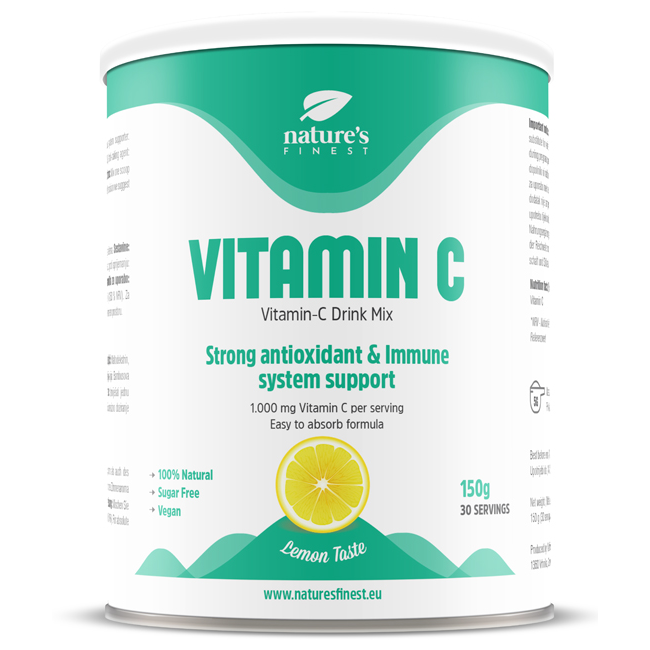 Nature's Finest Vitamin-C suplement diety z witaminą C, 150 g