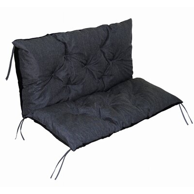 Poduszka na huśtawkę YEGO DESIGN Nikole 150 x 110 x 10 cm Antracytowy