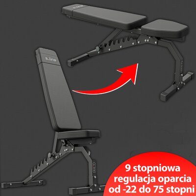 Ławka do ćwiczeń S_LINE ELLI BF300