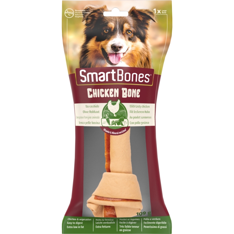 SMART BONES Chicken large 1 szt. kość do żucia dla psów ras dużych kurczak