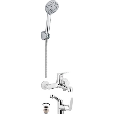 Zestaw prysznicowy natynkowy DEANTE Chaber BGCA010M Chrom