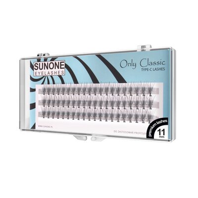 Rzęsy LEOBERT Kępki Standard 11 mm (60 sztuk)