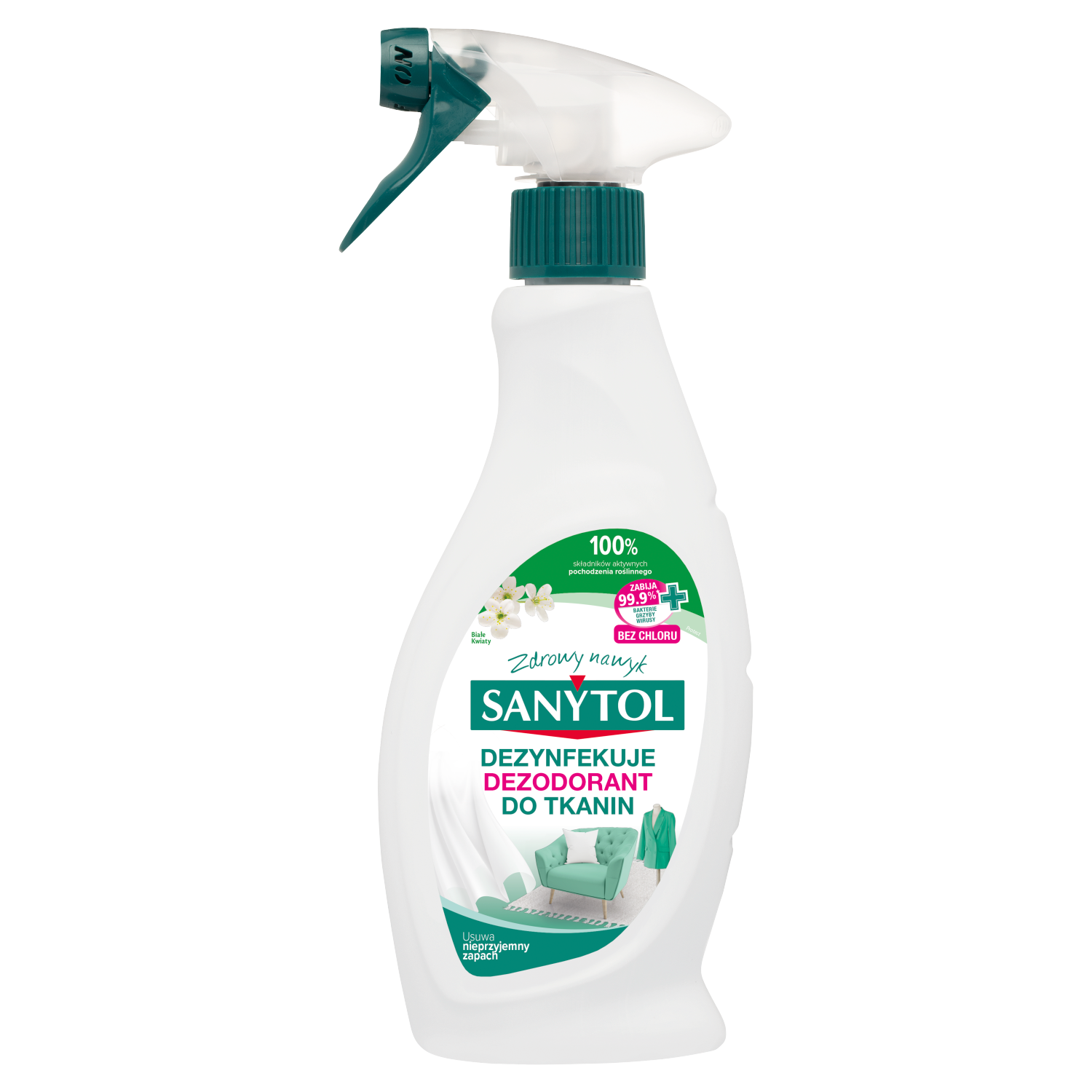 Sanytol dezodorant dezynfekujący do tkanin w sprayu, 500 ml