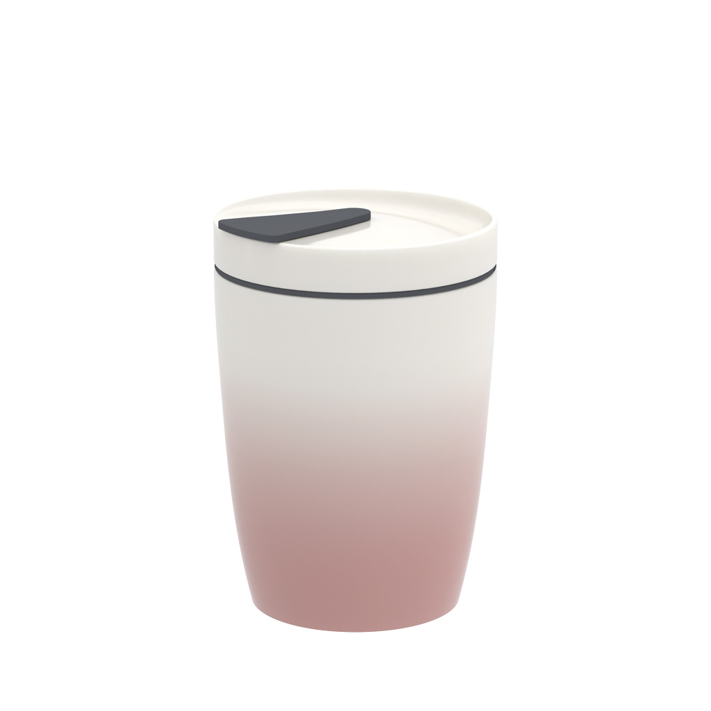 Villeroy&Boch - Kubek podróżny S 0,29L To Go różowy