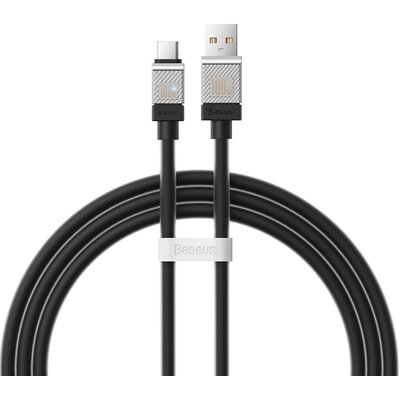 Kabel USB - USB-C BASEUS CoolPlay 100W 1 m Czarny