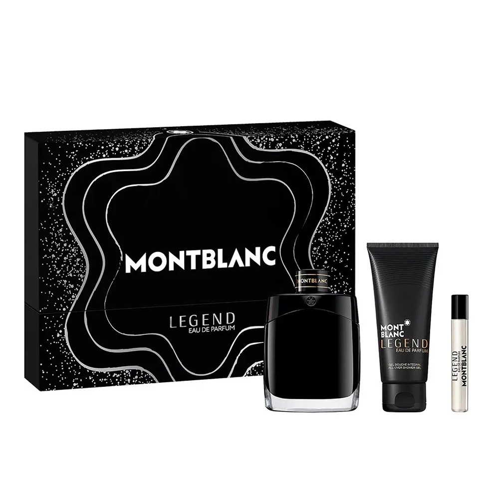 Mont Blanc Legend Eau de Parfum zestaw: woda perfumowana męska, 100 ml + miniatura wody perfumowanej, 7,5 ml + żel pod prysznic, 100 ml