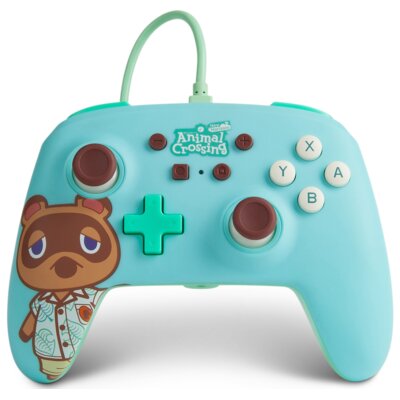 Kontroler POWERA Animal Crossing Tom Nook Zielono-niebieski