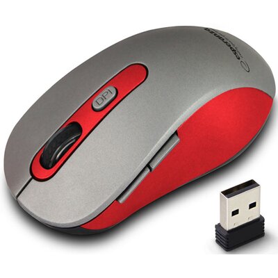 Mysz ESPERANZA Adara EM131R Czerwony
