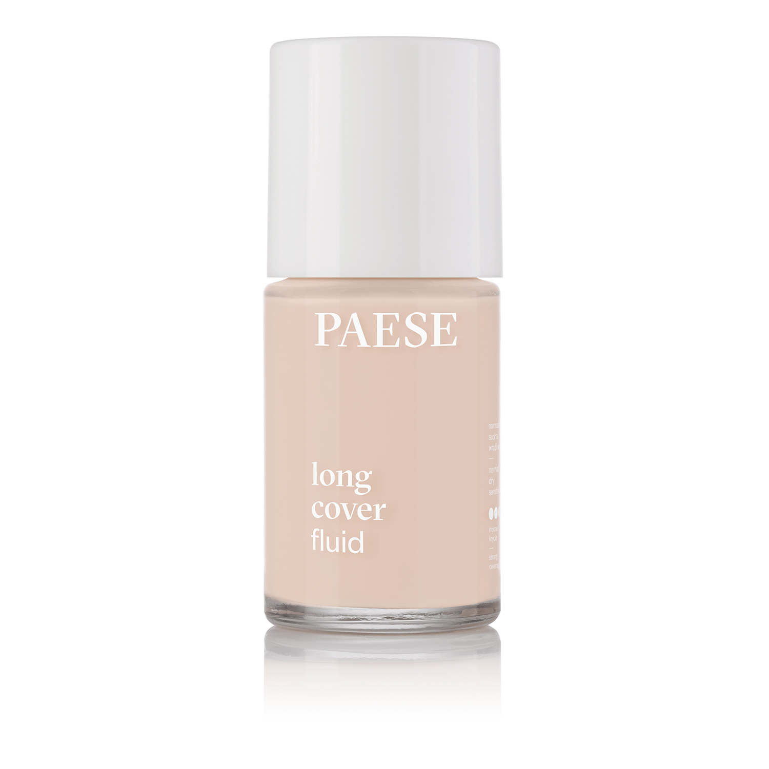 Paese Long Cover podkład do twarzy 0 nude, 30 ml