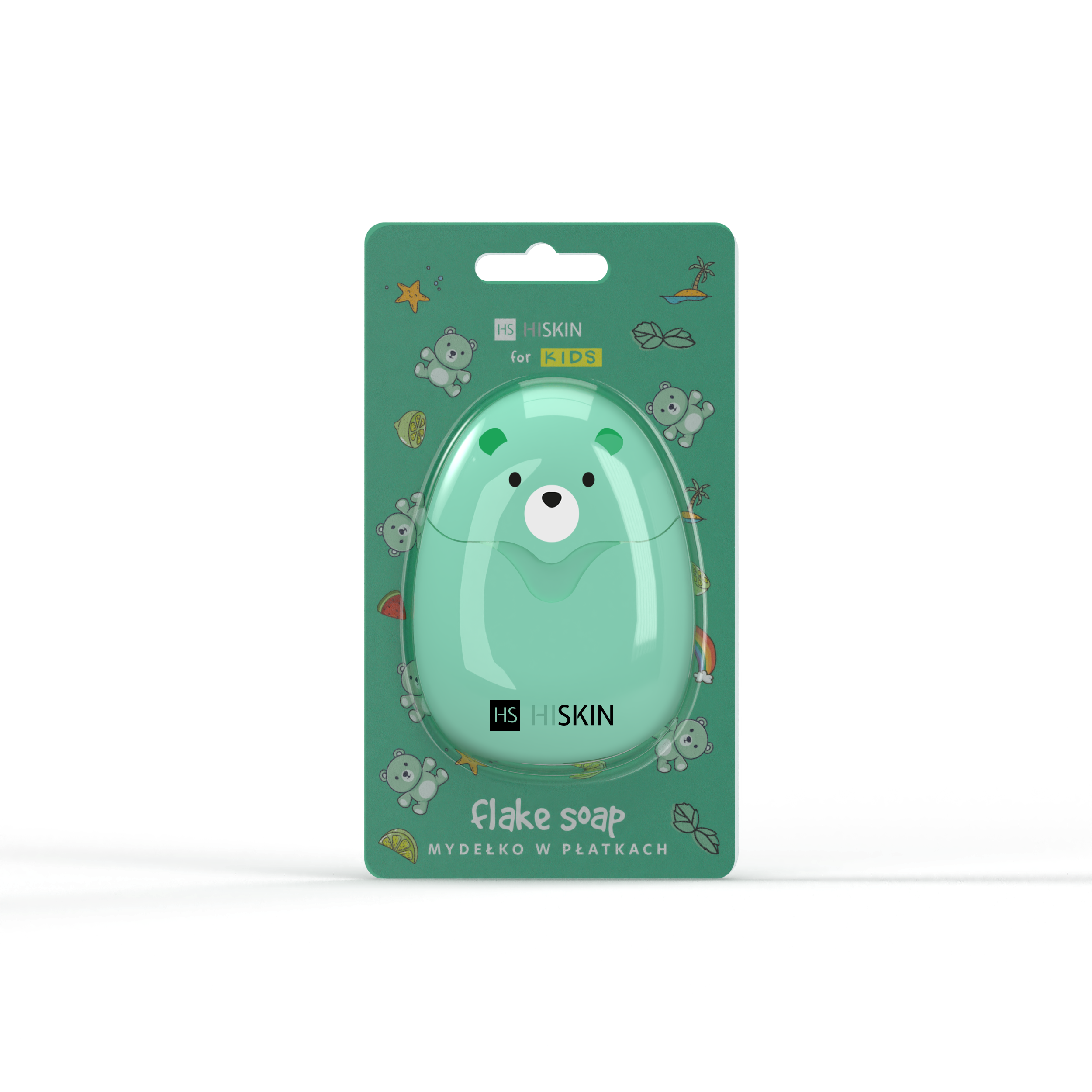 Hiskin For Kids mydło w płatkach do mycia rąk dla dzieci, 1 opak.
