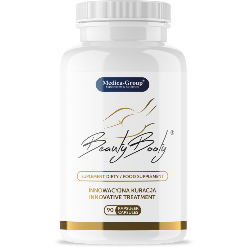 Medica-Group BeautyBooty suplement diety na jędrne pośladki, 90 kaps./1 opak.