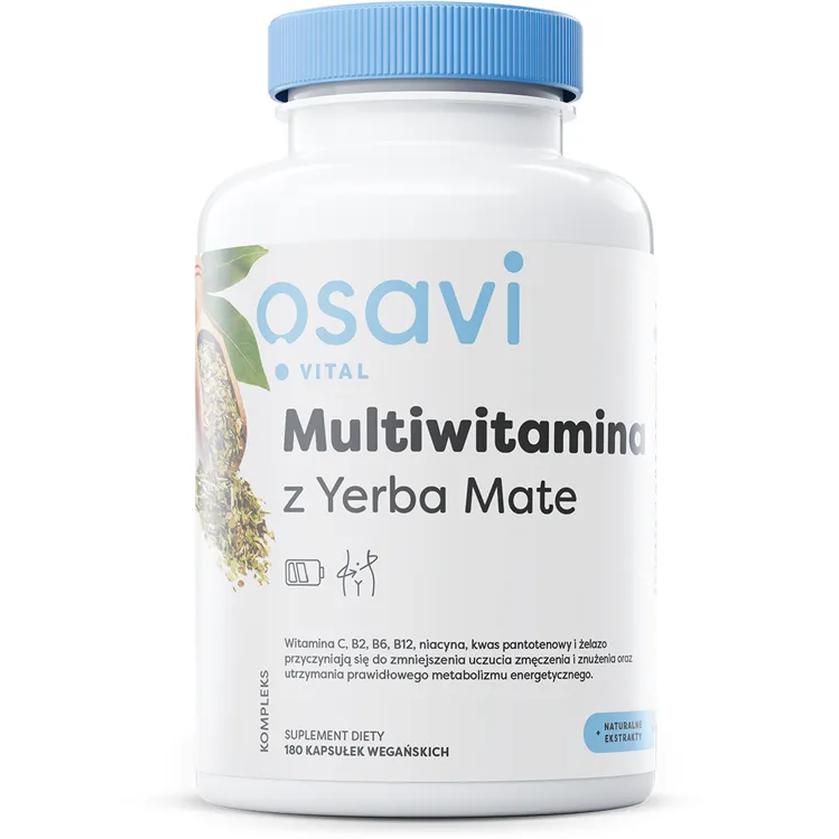 Osavi suplement diety multiwitamina z Yerba Mate, 180 kaps./1 opak.