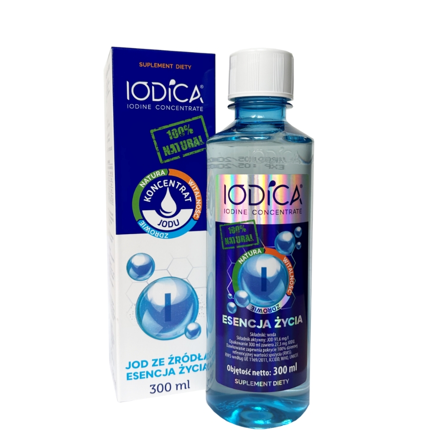 Iodica suplement diety Jod w płynie koncentrat, 300 ml