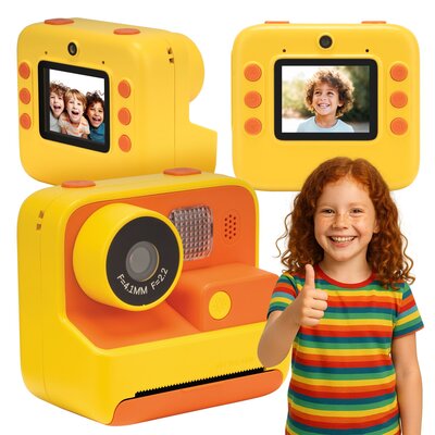 Aparat natychmiastowy REDLEAF PicMe Żółty + drukarka