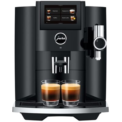 Ekspres JURA S8 Piano Czarny (EB) z systemem Sweet Foam