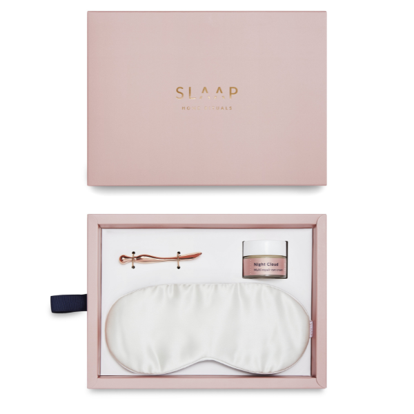 Slaap Home Rituals Eye SPA zestaw: krem pod oczy, 15 ml + jedwabna opaska ecru, 1 szt.