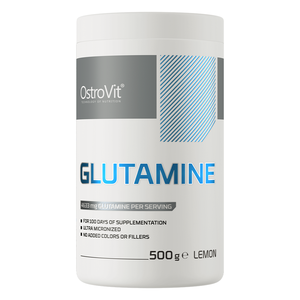 OstroVit Glutamina 500 g o smaku cytrynowym